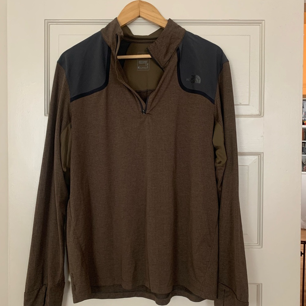 The North Face Olive and Black Jacket